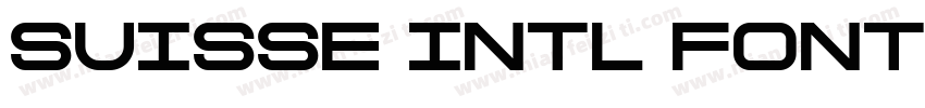 suisse intl font free download字体转换